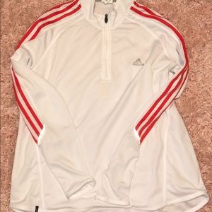 Women’s Adidas Long Sleeve 3/4 Zip Top XL